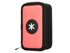 Trousse garnie antartik 3 compartiments 36 pieces corail