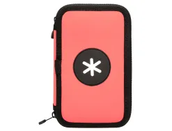 Trousse garnie antartik 2 compartiments 28 pieces corail