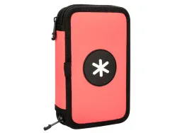 Trousse garnie antartik 2 compartiments 28 pieces corail