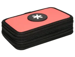 Trousse garnie antartik 2 compartiments 28 pieces corail