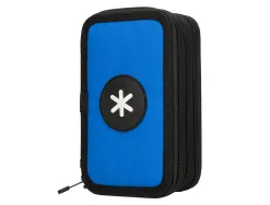 Trousse garnie antartik 3 compartiments 36 pieces bleu