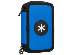 Trousse garnie antartik 3 compartiments 36 pieces bleu
