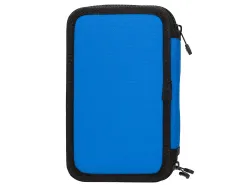 Trousse garnie antartik 3 compartiments 36 pieces bleu