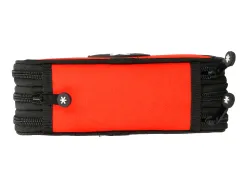 Trousse garnie antartik 3 compartiments 36 pieces rouge