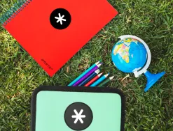 Trousse garnie antartik 2 compartiments 28 pieces menthe
