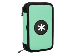 Trousse garnie antartik 2 compartiments 28 pieces menthe