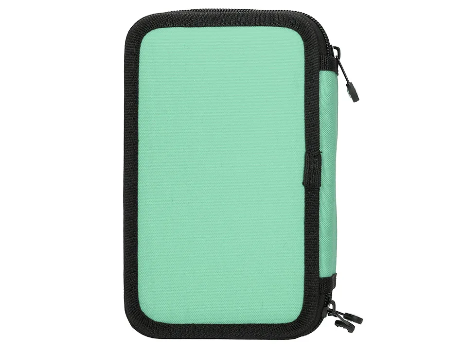 Trousse garnie antartik 3 compartiments 36 pieces menthe