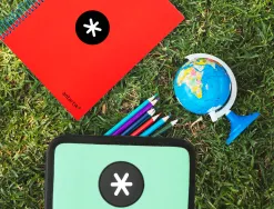 Trousse garnie antartik 3 compartiments 36 pieces menthe