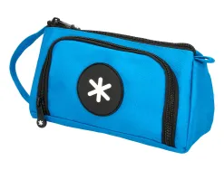Trousse large antartik avec poche frontale grande ouverture 110x85x200 mm bleu