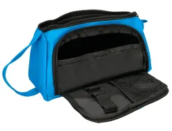 Trousse large antartik avec poche frontale grande ouverture 110x85x200 mm bleu
