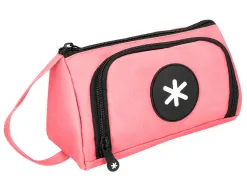 Trousse large antartik avec poche frontale grande ouverture 110x85x200 mm corail