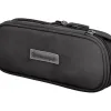 Trousse liderpapel color pop 2 fermetures eclair avec 1 compartiment extensible coloris noir 230x60mm