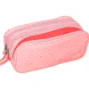 Trousse liderpapel scolaire 3 compartiments coloris rose
