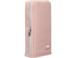 Trousse liderpapel scolaire verticale 1 compartiment 3 coloris assortis