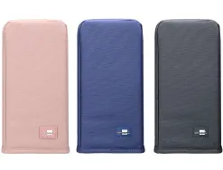 Trousse liderpapel scolaire verticale 1 compartiment 3 coloris assortis