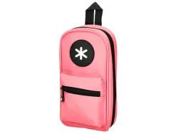 Trousse ovale antartik avec 4 compartiments 230 x 50 x 120 mm corail