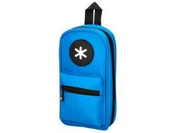 Trousse ovale antartik avec 4 compartiments 230 x 50 x 120 mm bleu