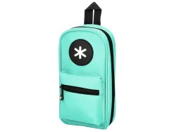 Trousse ovale antartik avec 4 compartiments 230 x 50 x 120 mm menthe