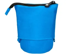 Trousse pop-up antartik verticale 190x60x80 mm bleu