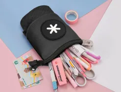 Trousse pop-up antartik verticale 190x60x80 mm noir