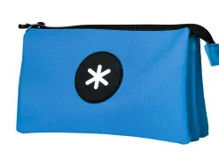 Trousse scolaire antartik plate 3 compartiments 220x30x120mm coloris bleu