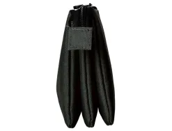 Trousse scolaire antartik plate 3 compartiments 220x30x120mm coloris noir