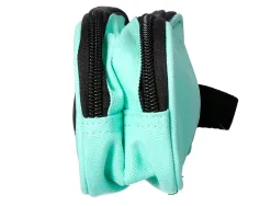 Trousse scolaire antartik ovale 2 compartiments 210x60x80mm coloris vert menthe