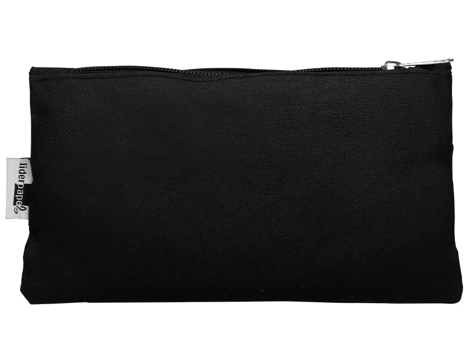 Trousse scolaire liderpapel plate fourre-tout compartiment fermeture zip usage journalier 200x100mm coloris assortis