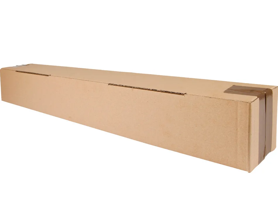 Tube d'expedition carre q-connect carton 1020x150x150mm 3mm epaisseur grande resistance protection objets cylindriques