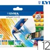Étui 12 crayons couleur groove triple one 10mm