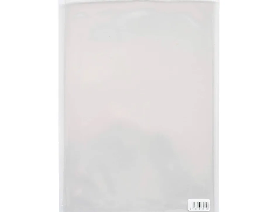 Étui protection elba multiple pvc cristal 15/100e a4 210x297mm ouverture intérieure 2 volets 4 faces visibles