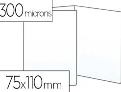 Étui protection elba pvc 20/100e 75x110mm spécifique permis conduire