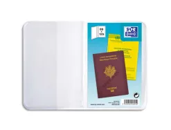 Étui protection elba pvc 20/100e 90x130mm spécifique passeport