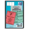 Étui protection elba pvc 20/100e 95x145mm spécifique multi-papiers voiture