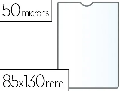 Étui protection elba pvc 20/100e 8,4x12cm spécifique simple multi-usage