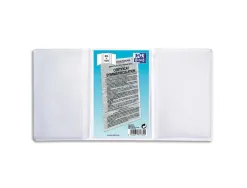 Étui protection elba pvc 20/100e 90x135mm spécifique triple multi-usage