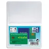 Étui protection elba pvc 20/100e 65x95mm spécifique 4 cartes de crédit