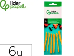 Ustensiles liderpapel pour pate a modeler et argile set 6 pieces assorties