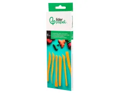 Ustensiles liderpapel pour pate a modeler et argile set 6 pieces assorties