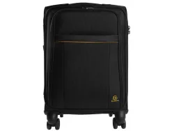 Valise cabine exacompta exactive 4 roues 37x55x23cm coloris noir