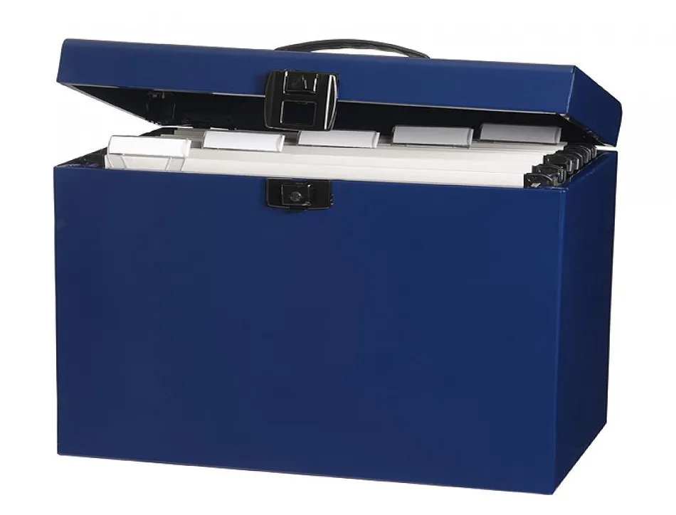 Valisette elba class'n go métal 5 dossiers suspendus coloris assortis