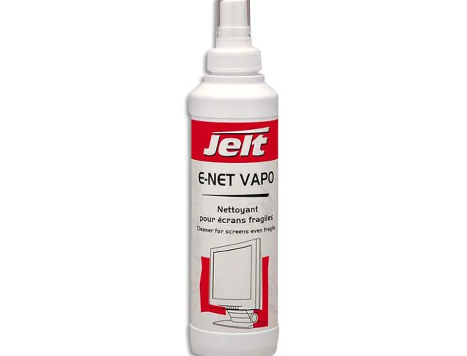 Vaporisateur de nettoyage pour ecrans lcd et plasma e net vapo jelt 250 ml
