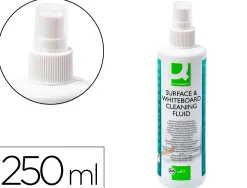 Vaporisateur q-connect mousse nettoyage tableau blanc non inflammable sans alcool aérosol 250ml