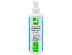 Vaporisateur q-connect nettoyant écrans sans solvants nocifs tous écrans nouvelle génération flacon 250ml