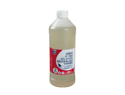 Vernis lefranc bourgeois à l'eau sans solvant flacon 1000ml