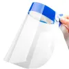 Visiere de protection amovible paperflow anti reflet anti buee lavable systeme de reglage 54/64cm lot 25 unites