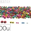 Yeux mobiles sodertex adhesifs differentes tailles coloris assortis maxi pack 600 unites